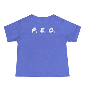 P. E. O. (6m-24m) Baby Jersey Short Sleeve Tee(W)