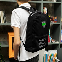 Load image into Gallery viewer, P. E. O. Backpack Black