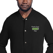 Load image into Gallery viewer, (Black) Embroidered Champion Bomber Jacket