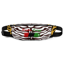 Load image into Gallery viewer, P.E.O. Fanny Pack Red, Black, &amp; Green