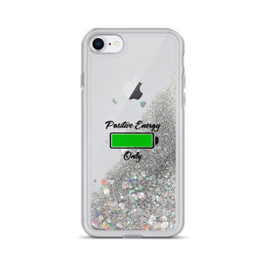 P. E. O. Liquid Glitter iPhone Case