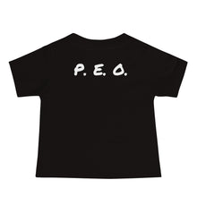 Load image into Gallery viewer, P. E. O. (6m-24m) Baby Jersey Short Sleeve Tee(W)